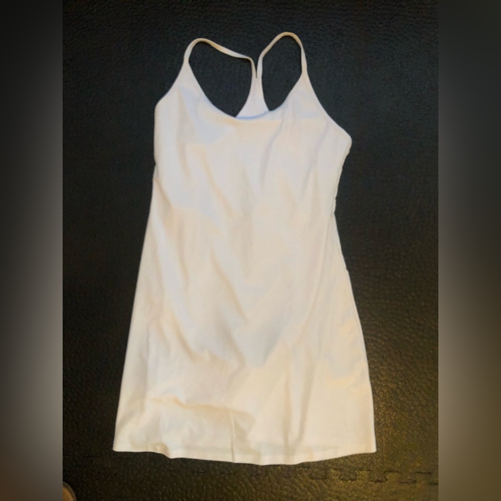 White Exercise Dress